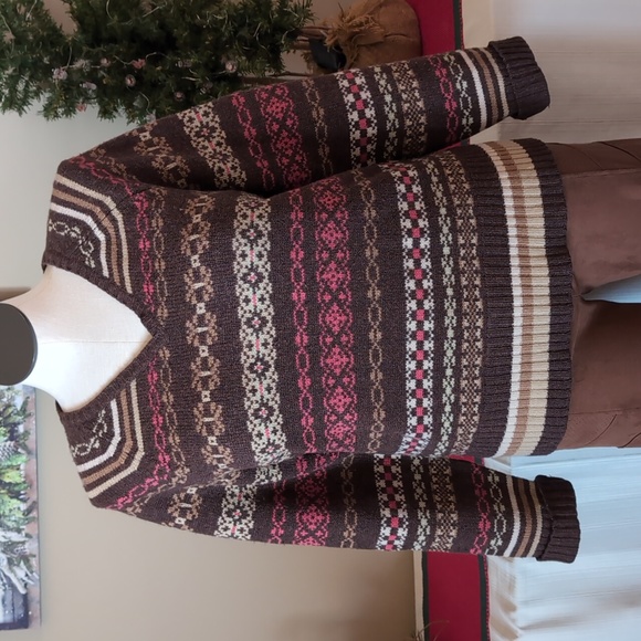 Old Navy Sweaters - Sz XL Soft Fair Isle Lambswool Sweater by Old Navy